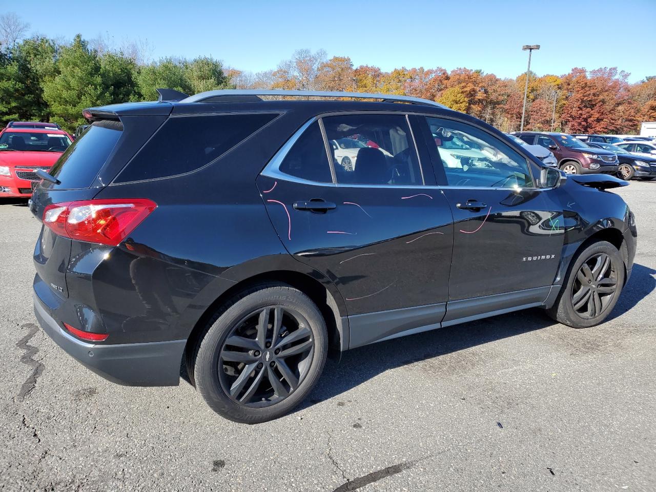 Image 3 of 2020 CHEVROLET EQUINOX LT 2020 with VIN 2GNAXUEV6L6141539