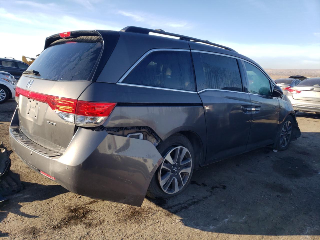 Obraz 3 z 2014 HONDA ODYSSEY TOURING 2014 z VIN 5FNRL5H91EB061770