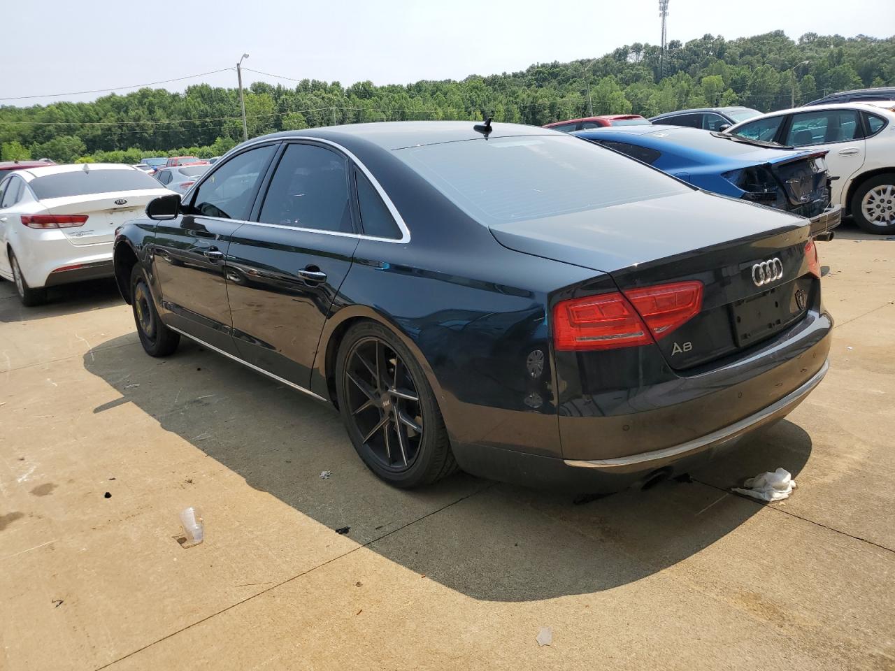 Изображение 2 2013 AUDI A8 QUATTRO 2013 с VIN WAUAGAFD3DN001374