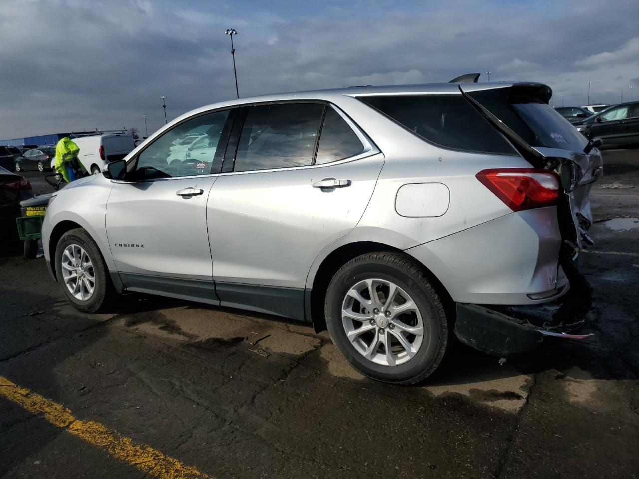 Image 2 of 2019 CHEVROLET EQUINOX LT 2019 with VIN 3GNAXJEV1KS608073