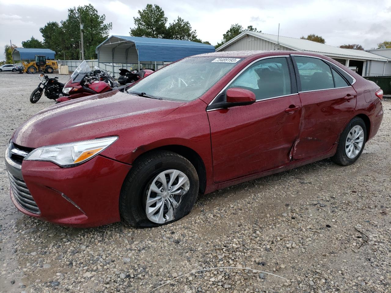 Изображение 1 2017 TOYOTA CAMRY LE 2017 с VIN 4T1BF1FK7HU770329