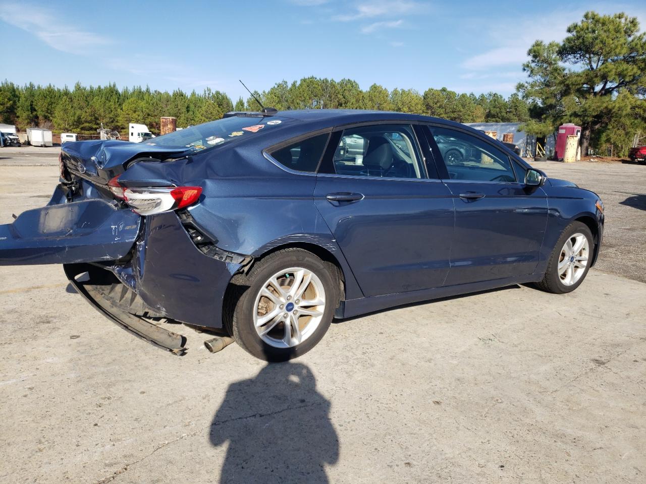 Obraz 3 z 2018 FORD FUSION SE 2018 z VIN 3FA6P0H74JR129387