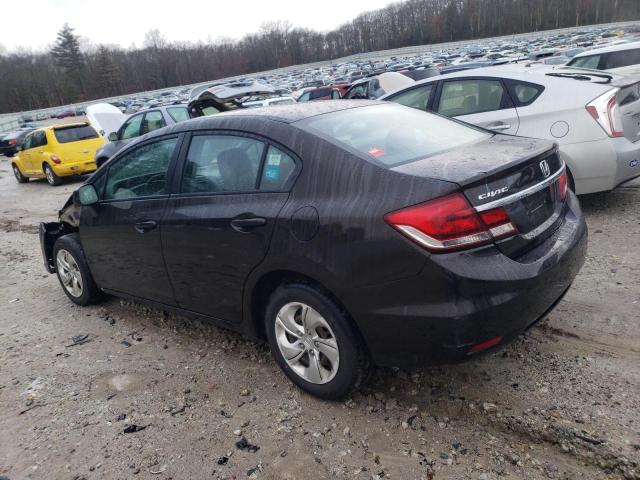 Изображение 2 2013 HONDA CIVIC LX 2013 с VIN 2HGFB2F54DH582867