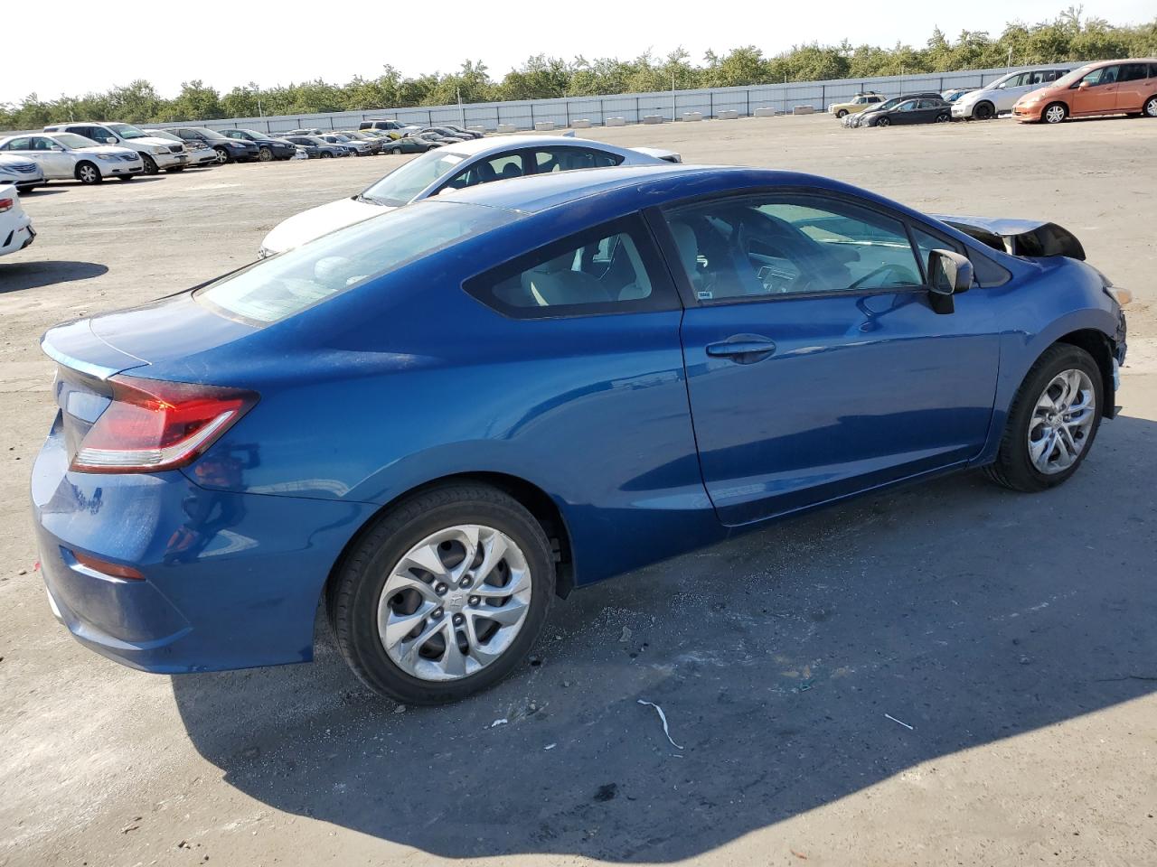 Image 3 of 2014 HONDA CIVIC LX 2014 with VIN 2HGFG3B57EH517199