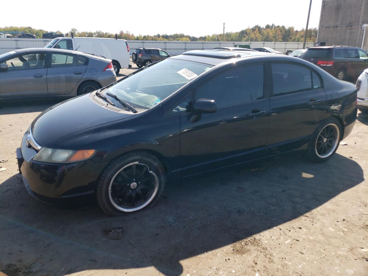 Image 1 of 2008 HONDA CIVIC EX 2008 with VIN 1HGFA16878L023202