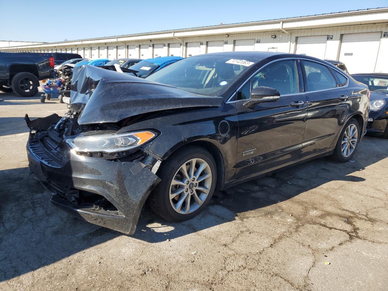Image 1 of 2017 FORD FUSION TITANIUM PHEV 2017 with VIN 3FA6P0SU4HR173933