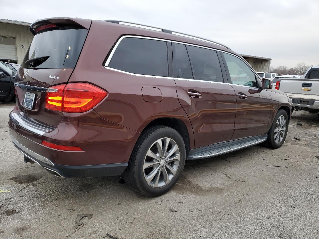 Image 3 of 2013 MERCEDES-BENZ GL 450 4MATIC 2013 with VIN 4JGDF7CE3DA129328