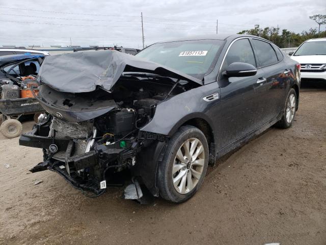 Image 1 of 2018 KIA OPTIMA EX 2018 with VIN 5XXGU4L39JG181910