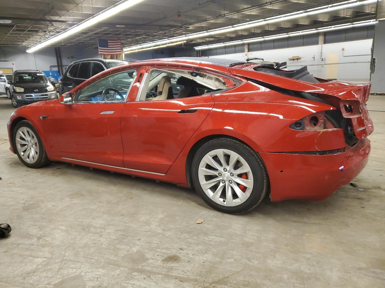Image 2 of 2017 TESLA MODEL S  2017 with VIN 5YJSA1E45HF196537