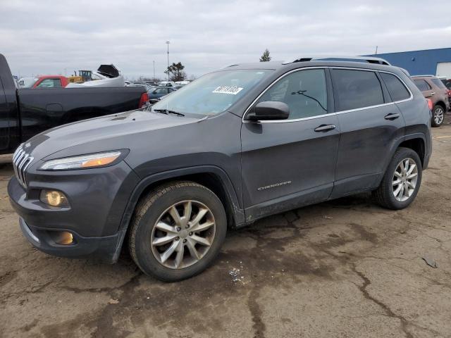 Image 1 of 2016 JEEP CHEROKEE LIMITED 2016 with VIN 1C4PJMDSXGW105585