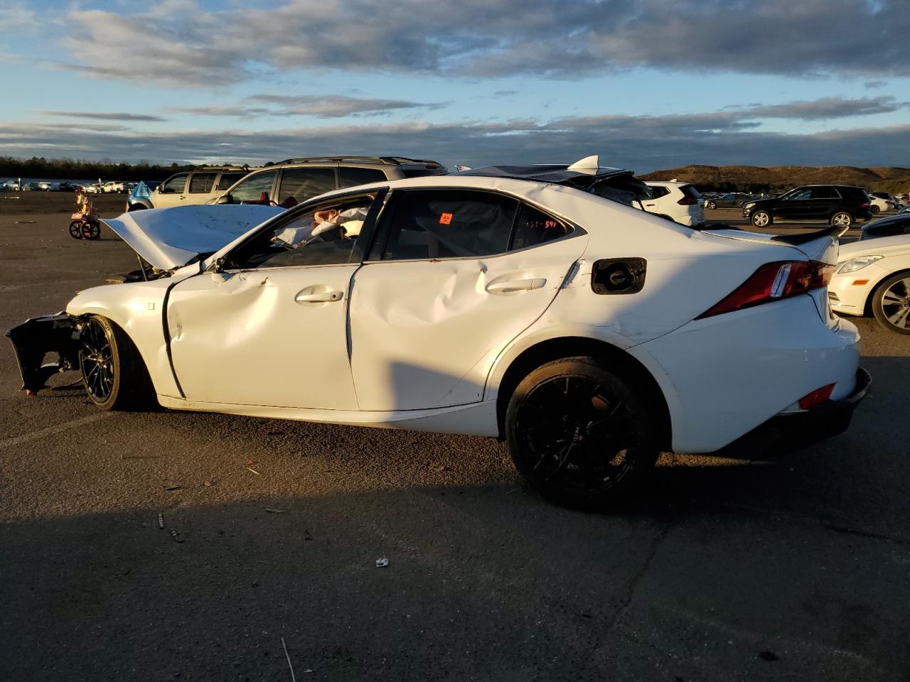 Image 2 of 2016 LEXUS IS 350 2016 with VIN JTHCE1D29G5012501