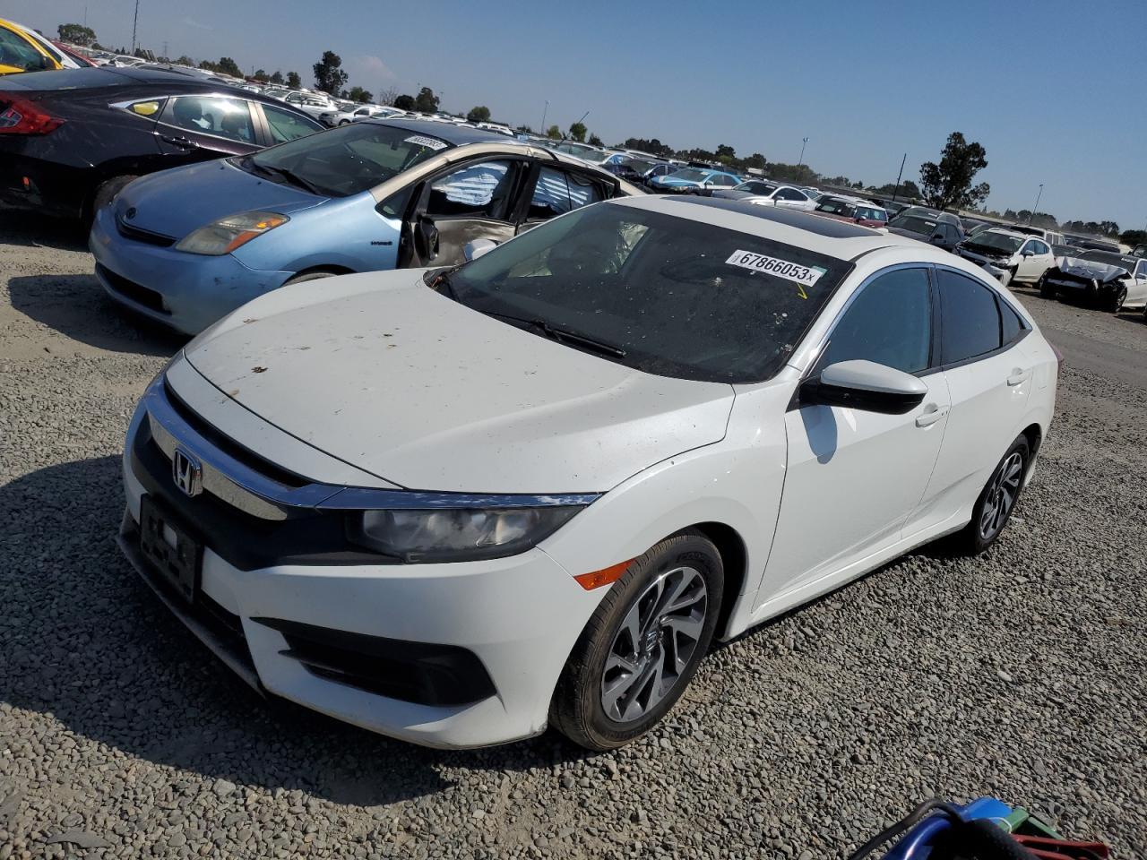 Image 1 of 2017 HONDA CIVIC EX 2017 with VIN 2HGFC2F72HH536829