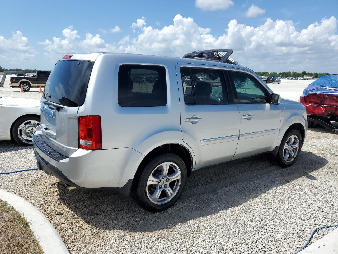 Изображение 3 2013 HONDA PILOT EXL 2013 с VIN 5FNYF3H5XDB005619