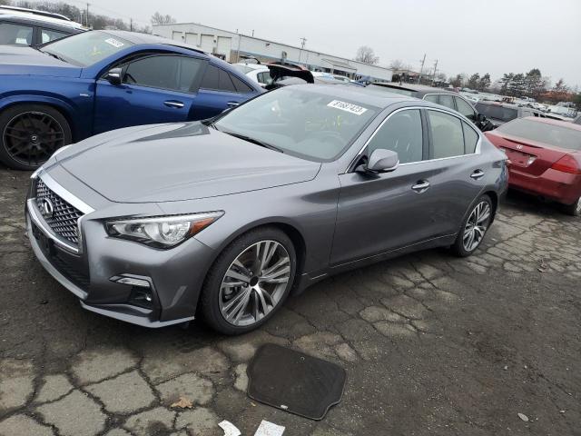 Image 1 of 2021 INFINITI Q50 SENSORY 2021 with VIN JN1EV7CR2MM752441