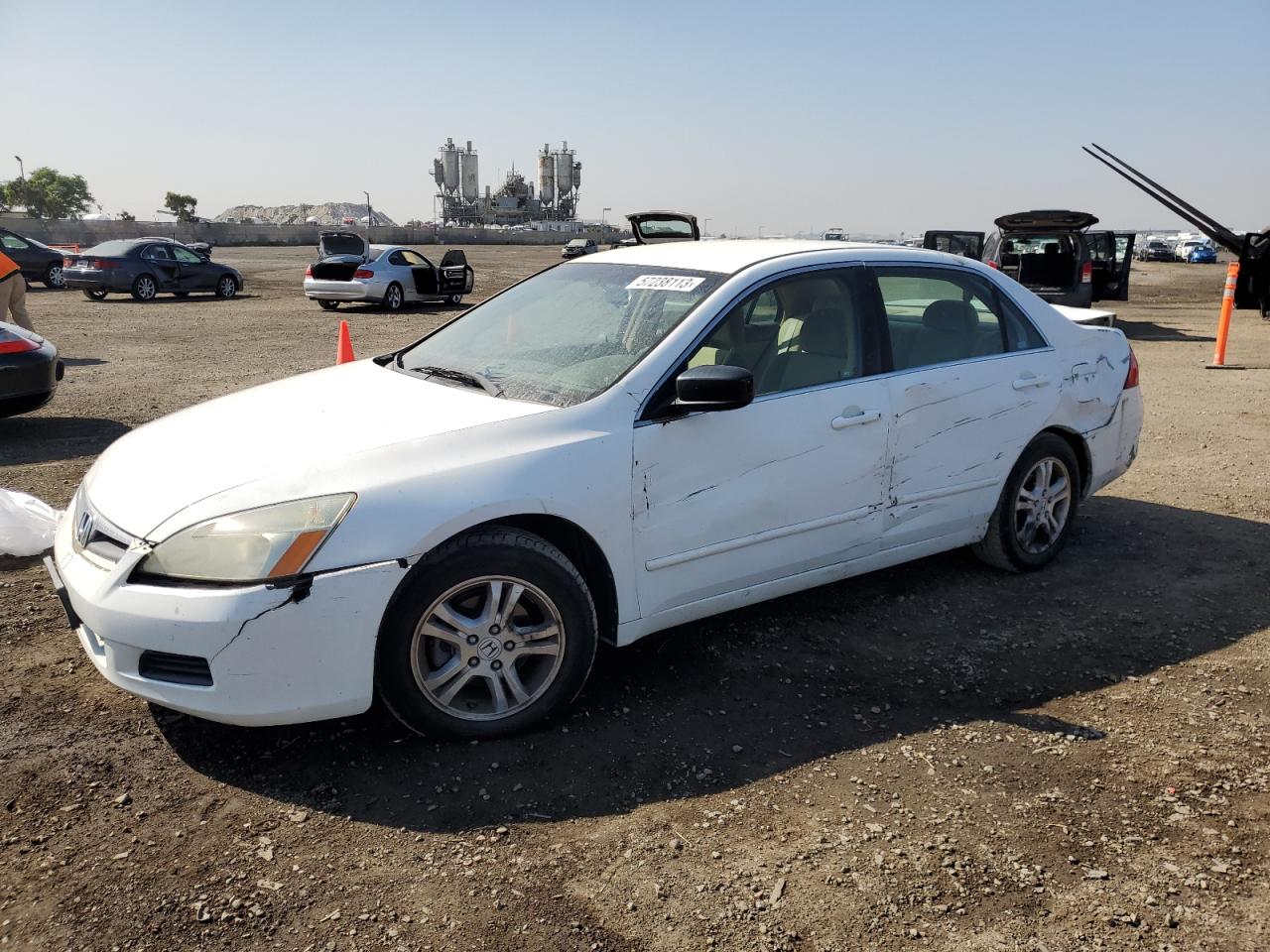 Image 1 of 2007 HONDA ACCORD SE 2007 with VIN 1HGCM56327A148978
