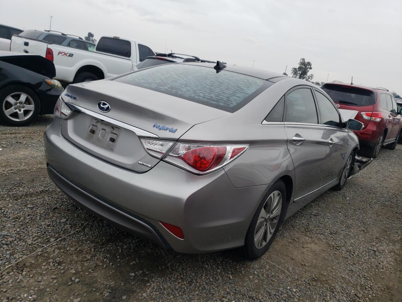 Image 3 of 2013 HYUNDAI SONATA HYBRID 2013 with VIN KMHEC4A46DA069468