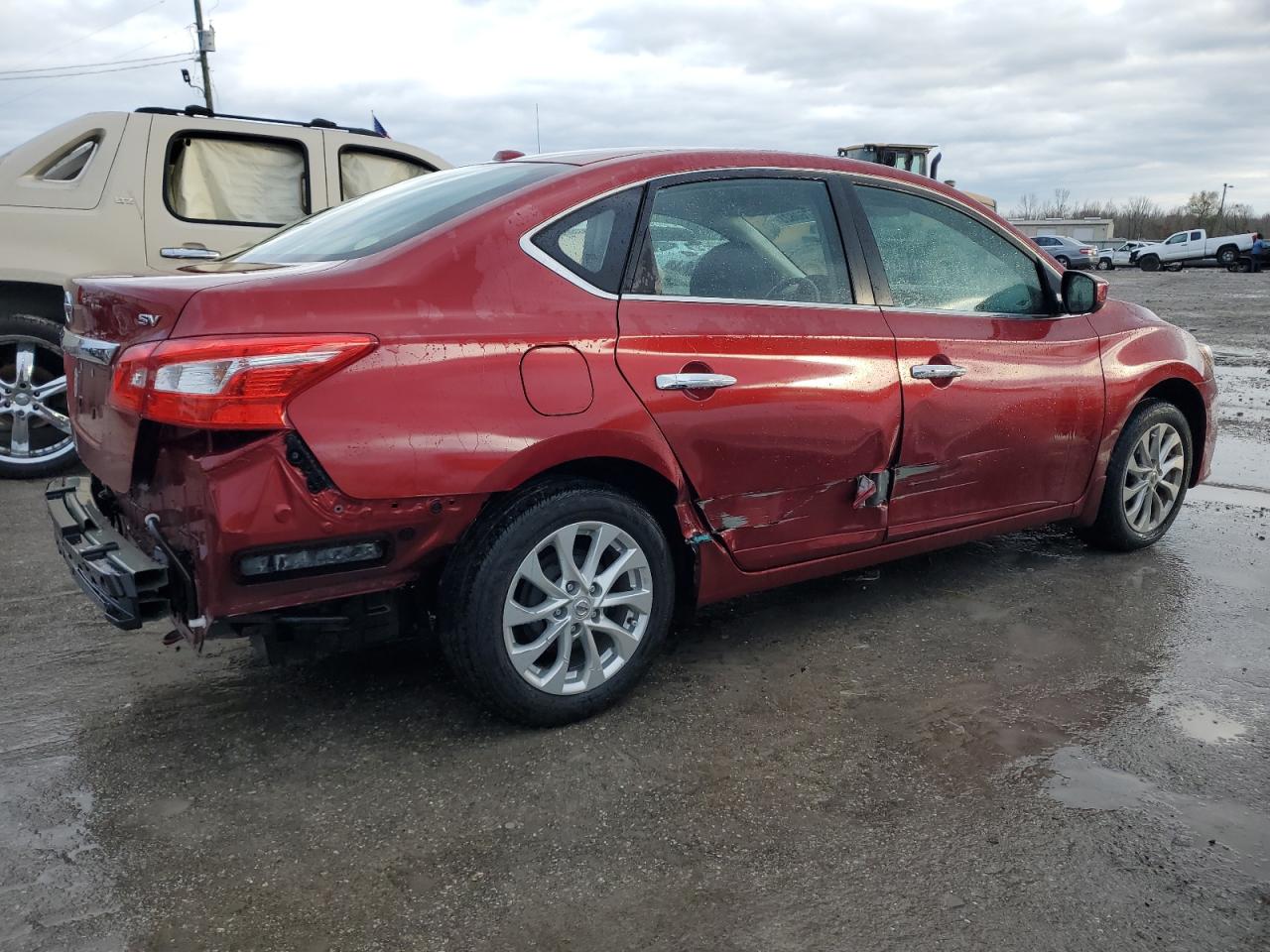 Image 3 of 2018 NISSAN SENTRA S 2018 with VIN 3N1AB7AP9JY260491