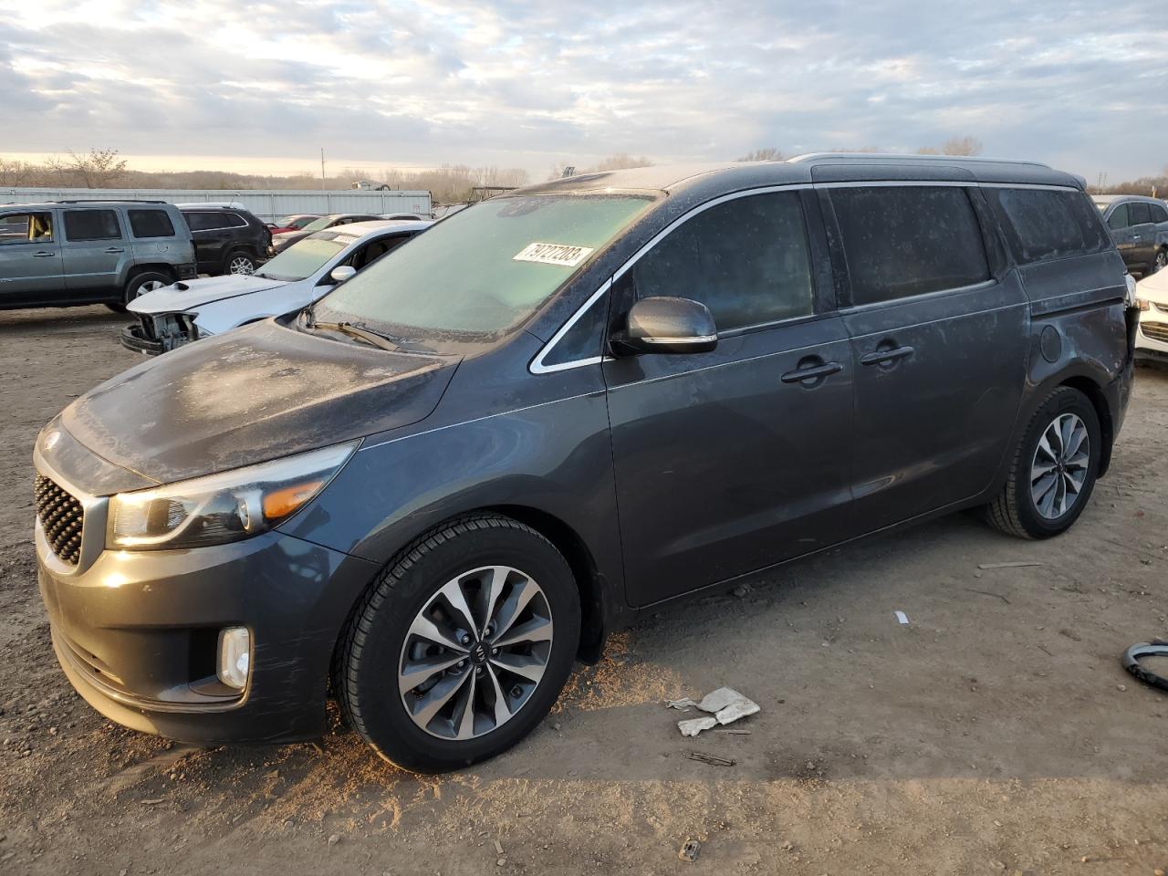 Obraz 1 z 2015 KIA SEDONA EX 2015 z VIN KNDMC5C14F6018064