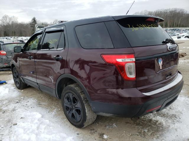 Image 3 of 2013 FORD EXPLORER POLICE INTERCEPTOR 2013 with VIN 1FM5K8AR8DGA42341