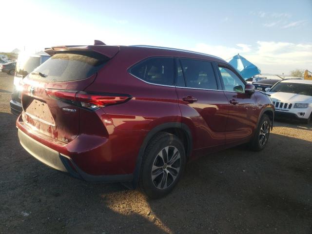 Изображение 3 2020 TOYOTA HIGHLANDER HYBRID XLE 2020 с VIN 5TDHARAH3LS501457