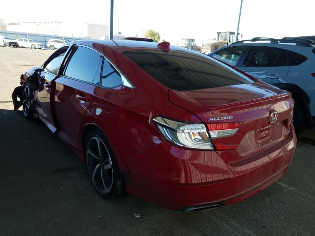Obraz 3 z 2018 HONDA ACCORD SPORT 2018 z VIN 1HGCV1F32JA177765