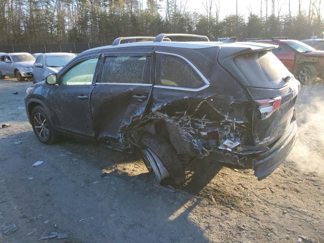 Image 2 of 2017 TOYOTA HIGHLANDER SE 2017 with VIN 5TDJZRFH3HS432649