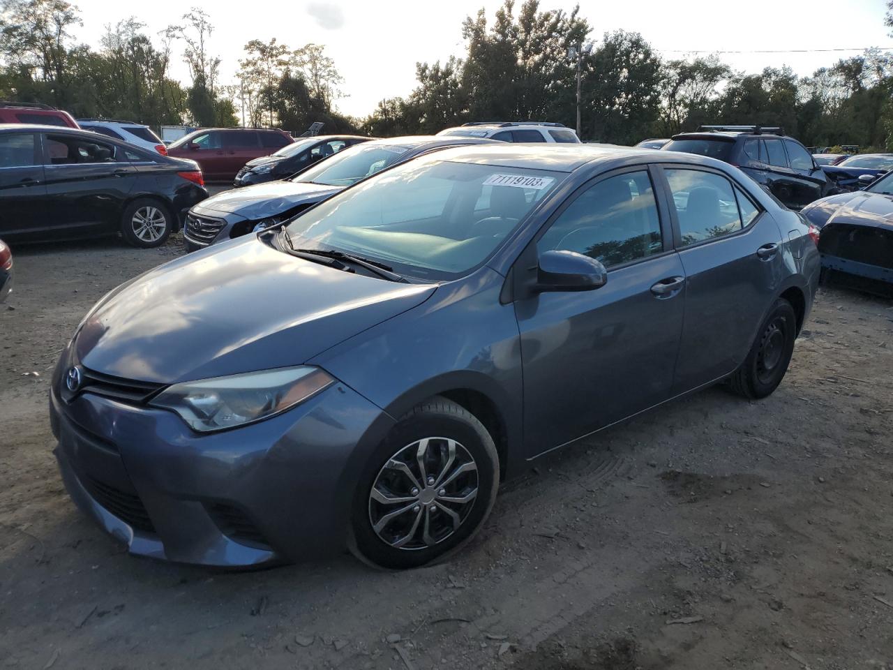 Изображение 1 2016 TOYOTA COROLLA L 2016 с VIN 5YFBURHE2GP527717