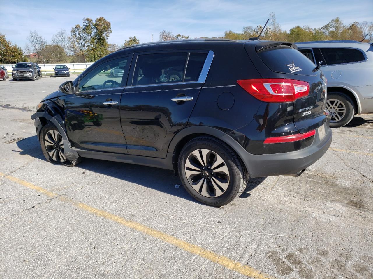 Image 2 of 2012 KIA SPORTAGE SX 2012 with VIN KNDPC3A67C7295989