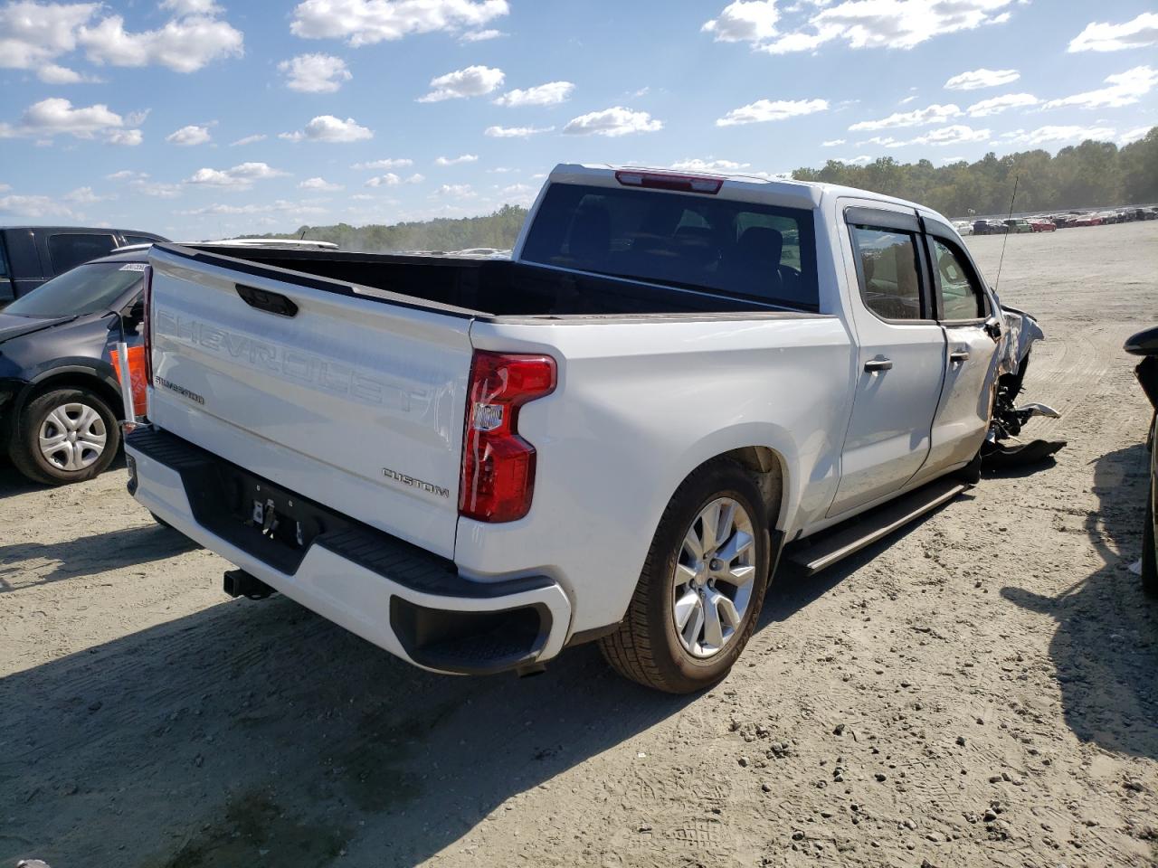 Image 3 of 2022 CHEVROLET SILVERADO C1500 CUSTOM 2022 with VIN 1GCPABEKXNZ575887