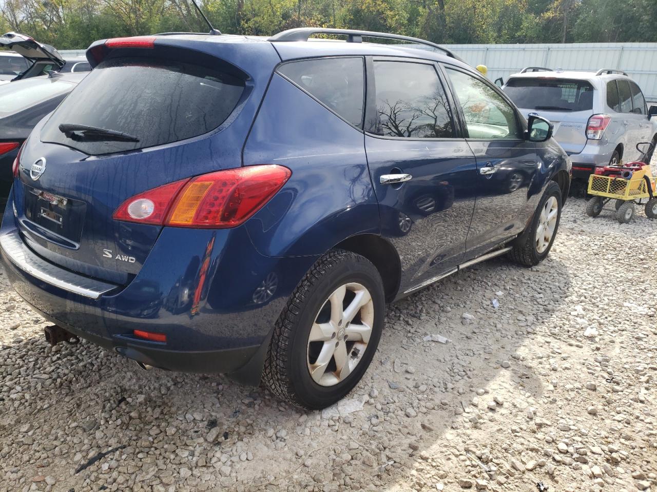 Image 3 of 2009 NISSAN MURANO S 2009 with VIN JN8AZ18W09W158037