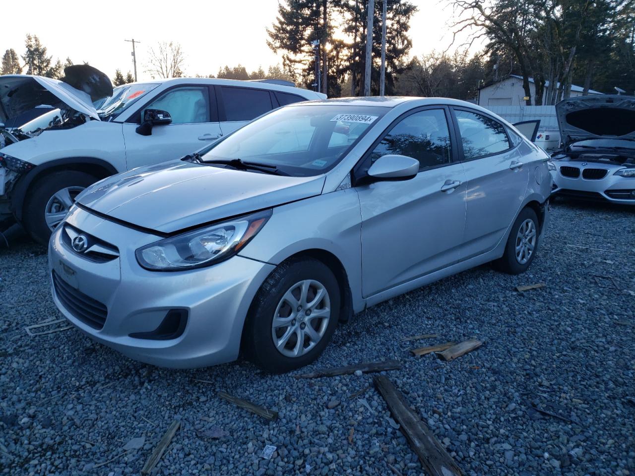 Obraz 1 z 2013 HYUNDAI ACCENT GLS 2013 z VIN KMHCT4AE8DU429919