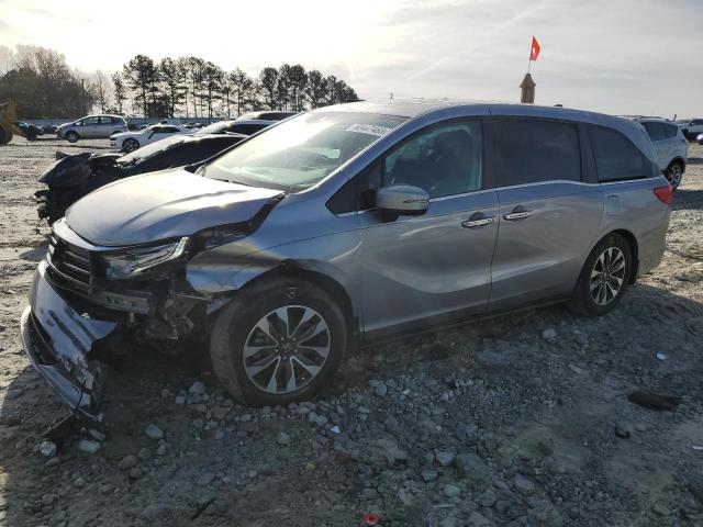 Image 1 of 2021 HONDA ODYSSEY EXL 2021 with VIN 5FNRL6H78MB032477