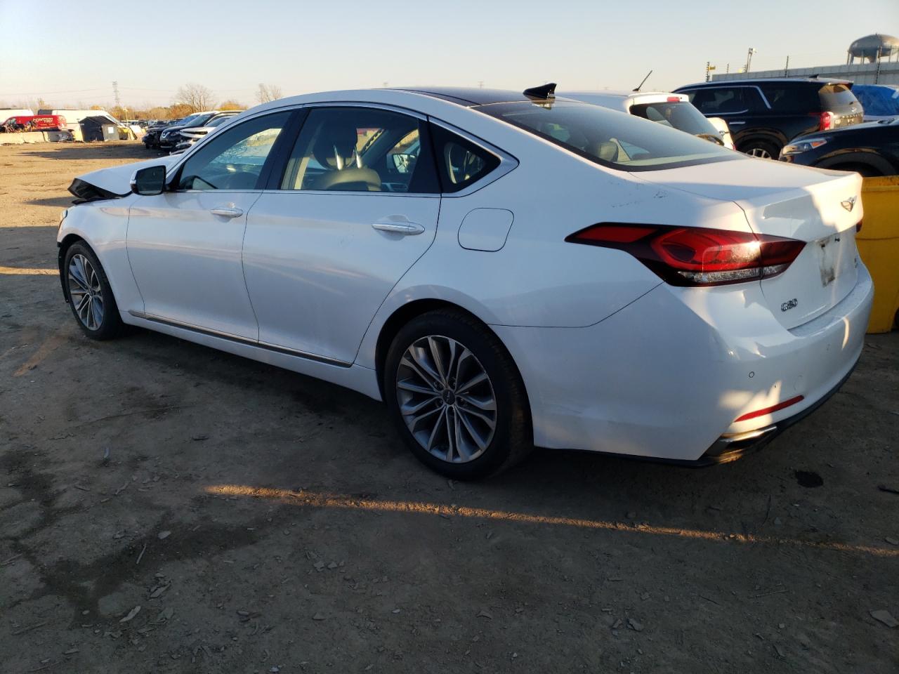 Image 2 of 2017 GENESIS G80 BASE 2017 with VIN KMHGN4JE0HU171283