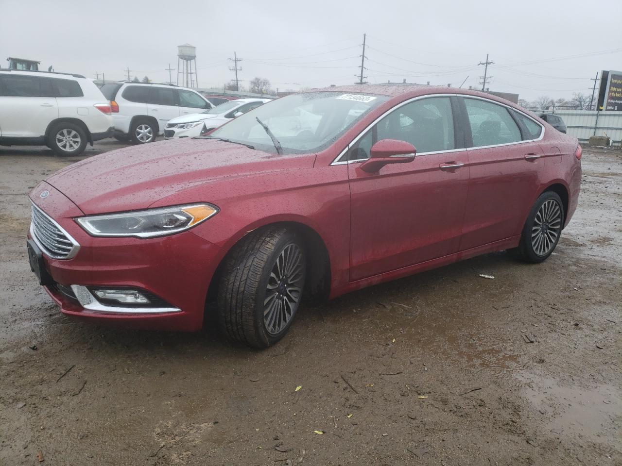 Изображение 1 2017 FORD FUSION SE 2017 с VIN 3FA6P0HD8HR364665
