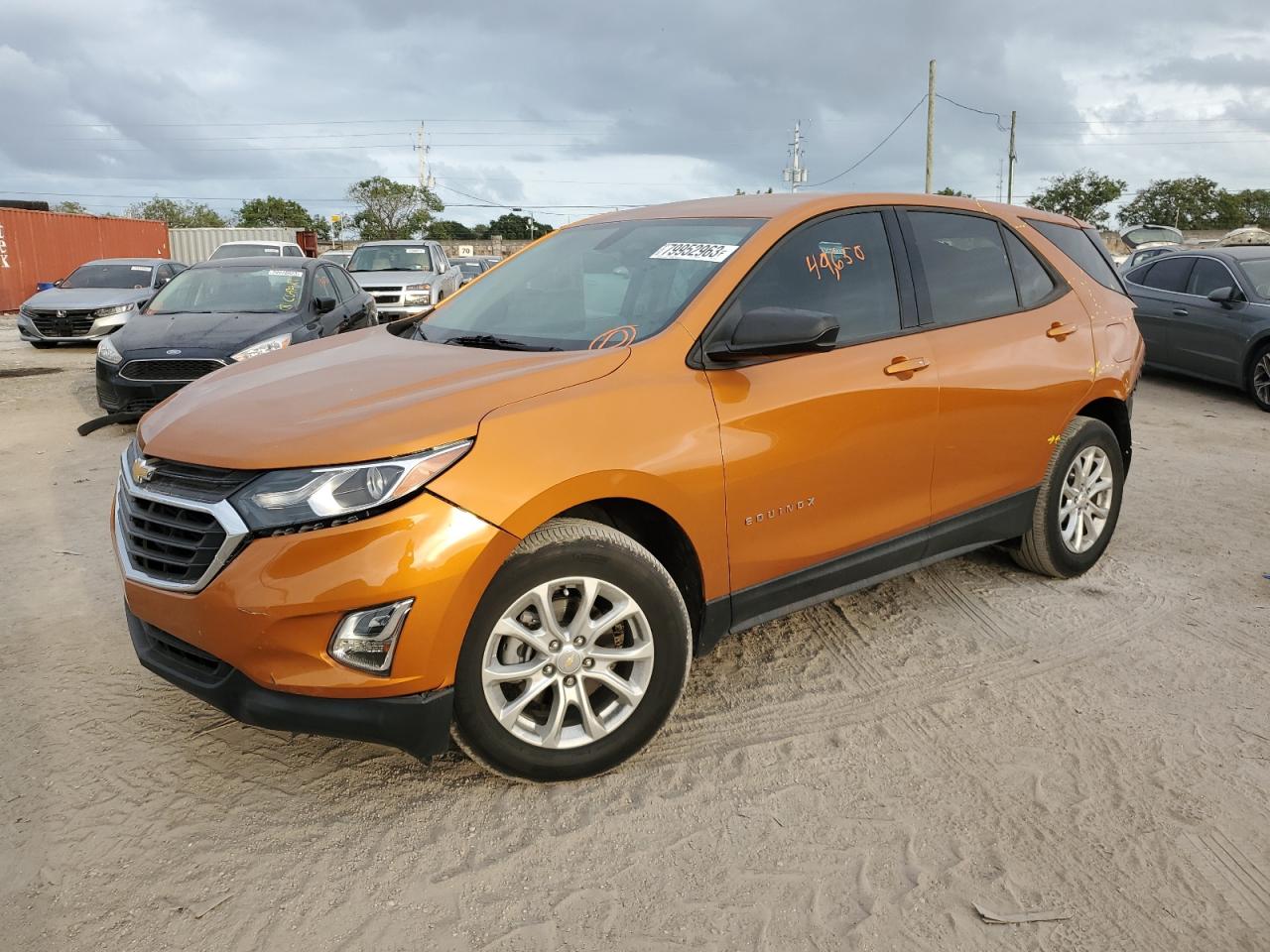 Изображение 1 2019 CHEVROLET EQUINOX LS 2019 с VIN 2GNAXHEV2K6212337