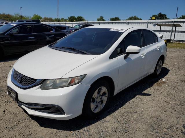 Image 1 of 2014 HONDA CIVIC LX 2014 with VIN 19XFB2F57EE268920