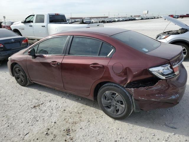 Image 2 of 2013 HONDA CIVIC LX 2013 with VIN 2HGFB2F55DH569688