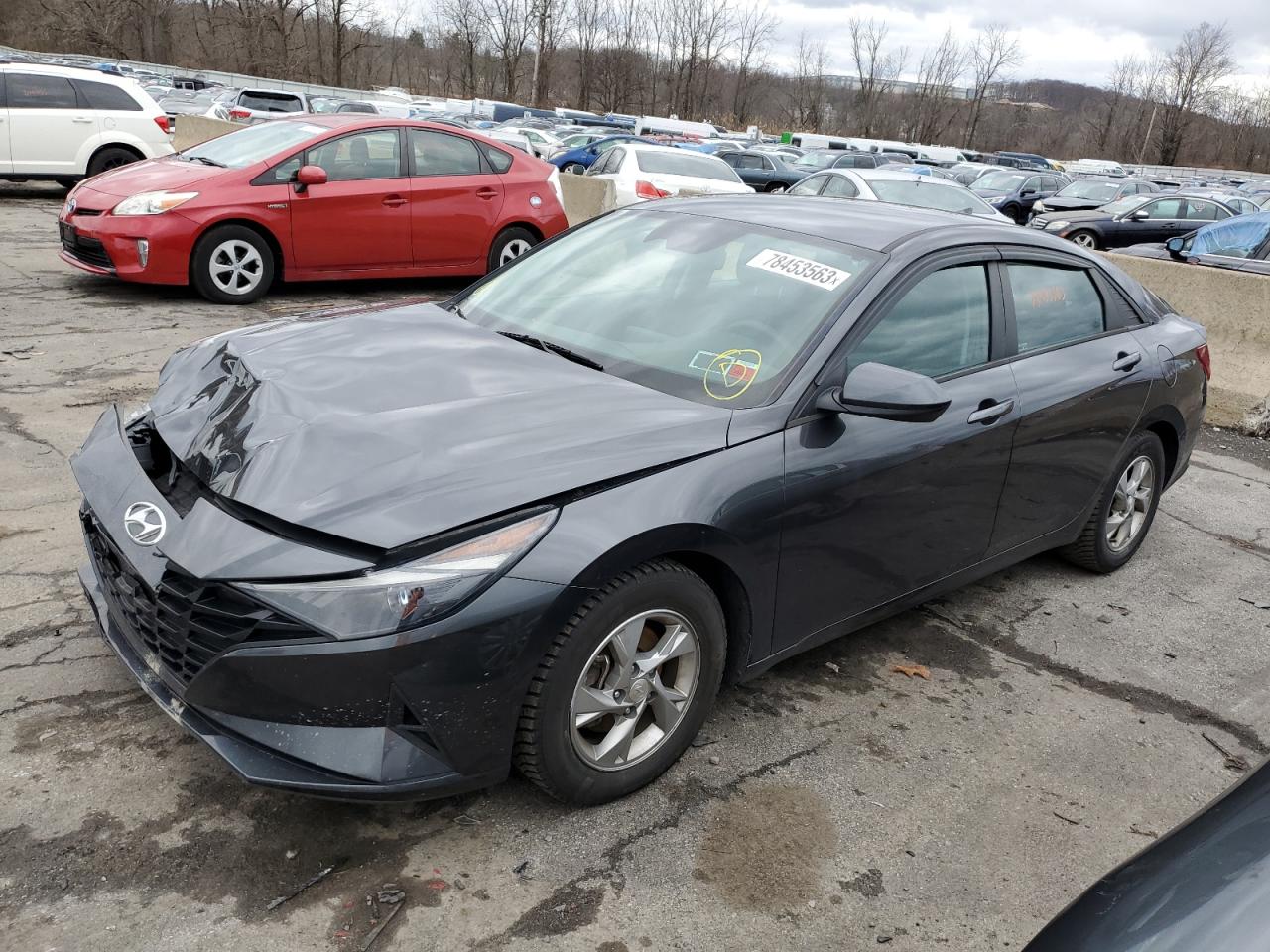 Obraz 1 z 2021 HYUNDAI ELANTRA SE 2021 z VIN 5NPLL4AG0MH016702