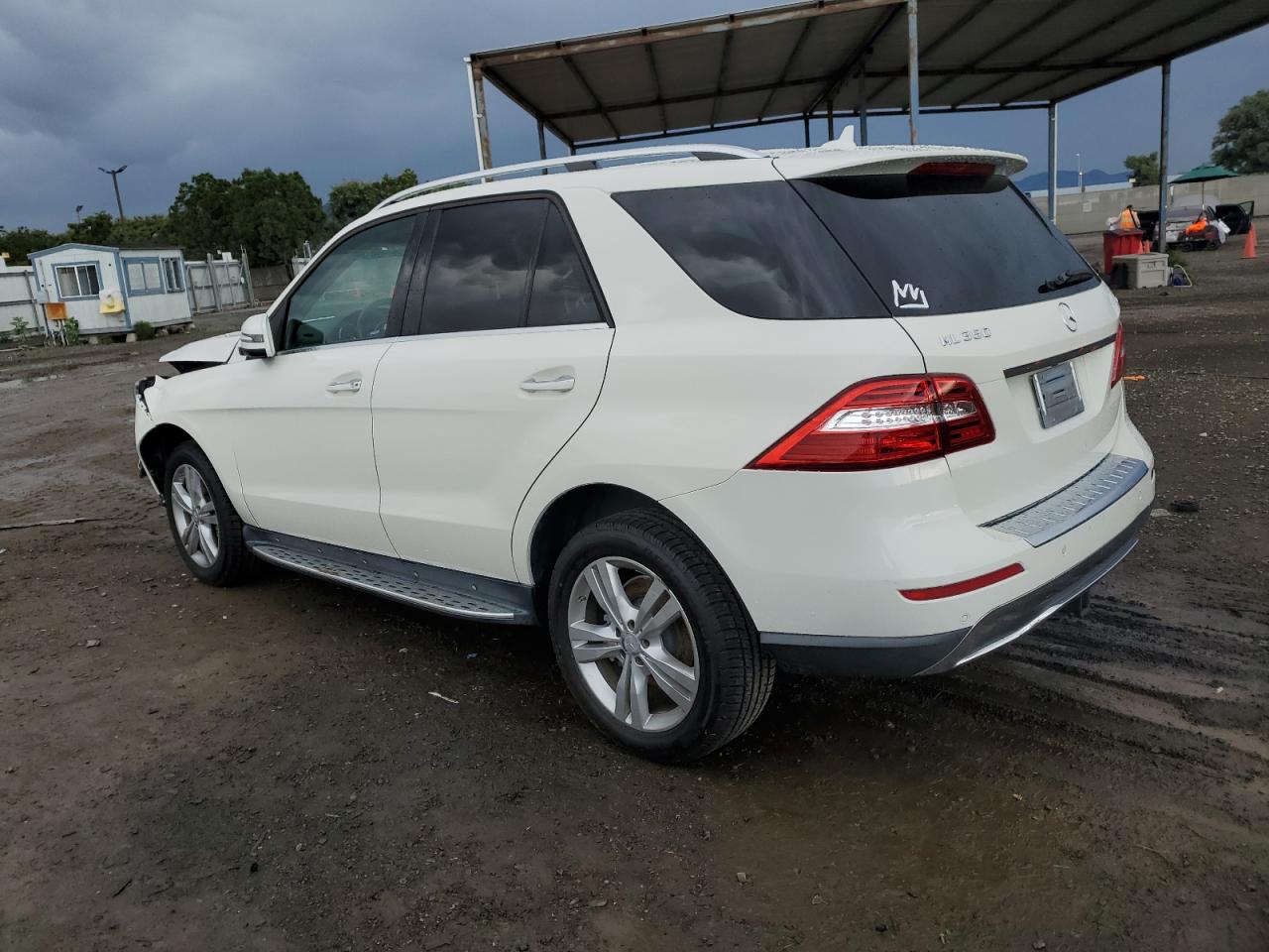 Image 2 of 2013 MERCEDES-BENZ ML 350 4MATIC 2013 with VIN 4JGDA5HB9DA209492