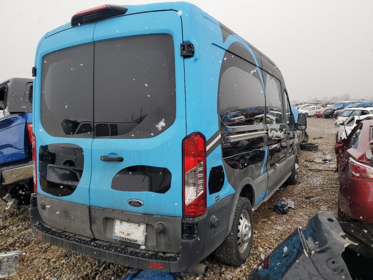 Obraz 3 z 2023 FORD TRANSIT T-250 2023 z VIN 1FTBR1C87PKA37003