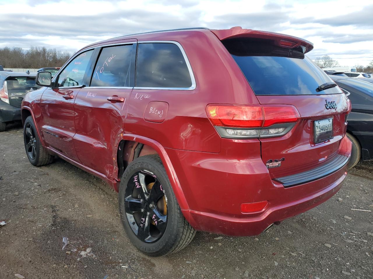 Image 2 of 2014 JEEP GRAND CHEROKEE LAREDO 2014 with VIN 1C4RJFAG3EC570549