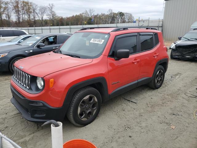 Obraz 1 z 2017 JEEP RENEGADE SPORT 2017 z VIN ZACCJAAB2HPF75447