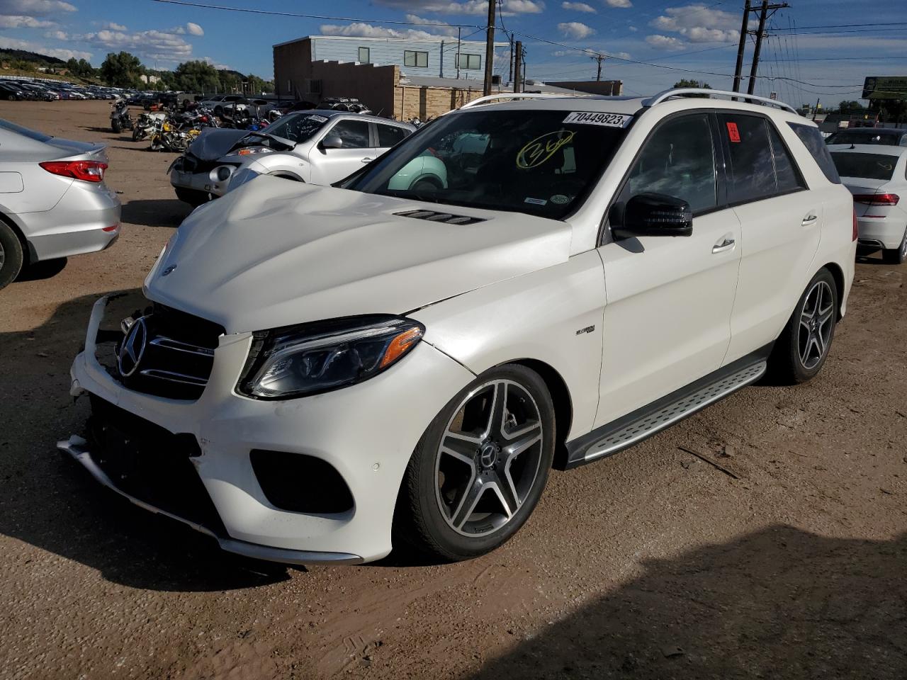 Obraz 1 z 2019 MERCEDES-BENZ GLE 43 AMG 2019 z VIN 4JGDA6EBXKB193756