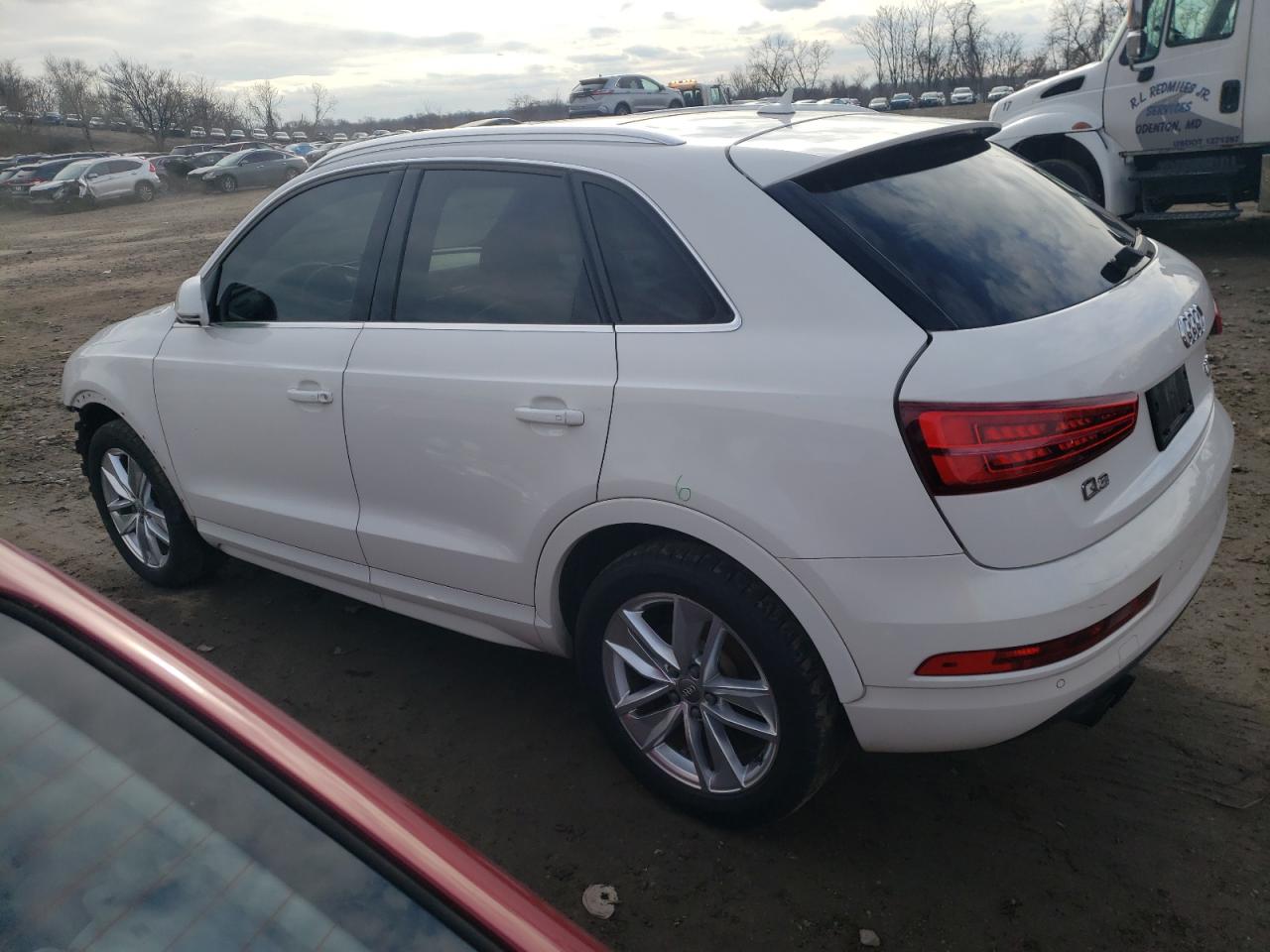 Image 2 of 2016 AUDI Q3 PREMIUM PLUS 2016 with VIN WA1EFCFS1GR025133