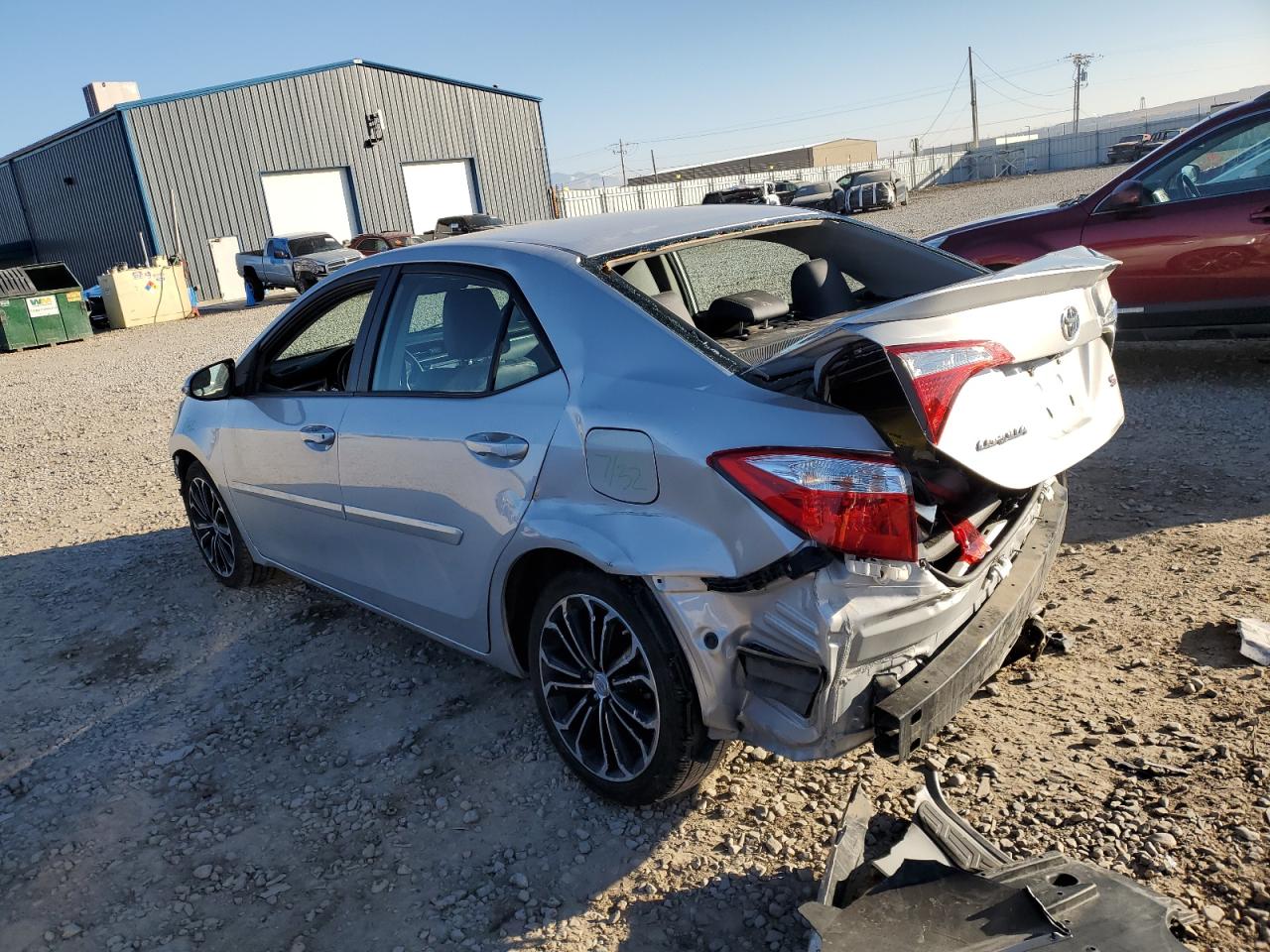 Image 2 of 2015 TOYOTA COROLLA L 2015 with VIN 2T1BURHEXFC324119