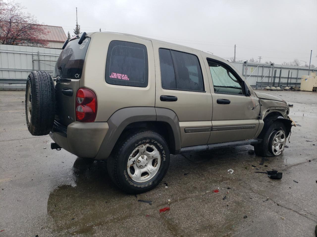 Image 3 of 2007 JEEP LIBERTY SPORT 2007 with VIN 1J4GL48K97W662499