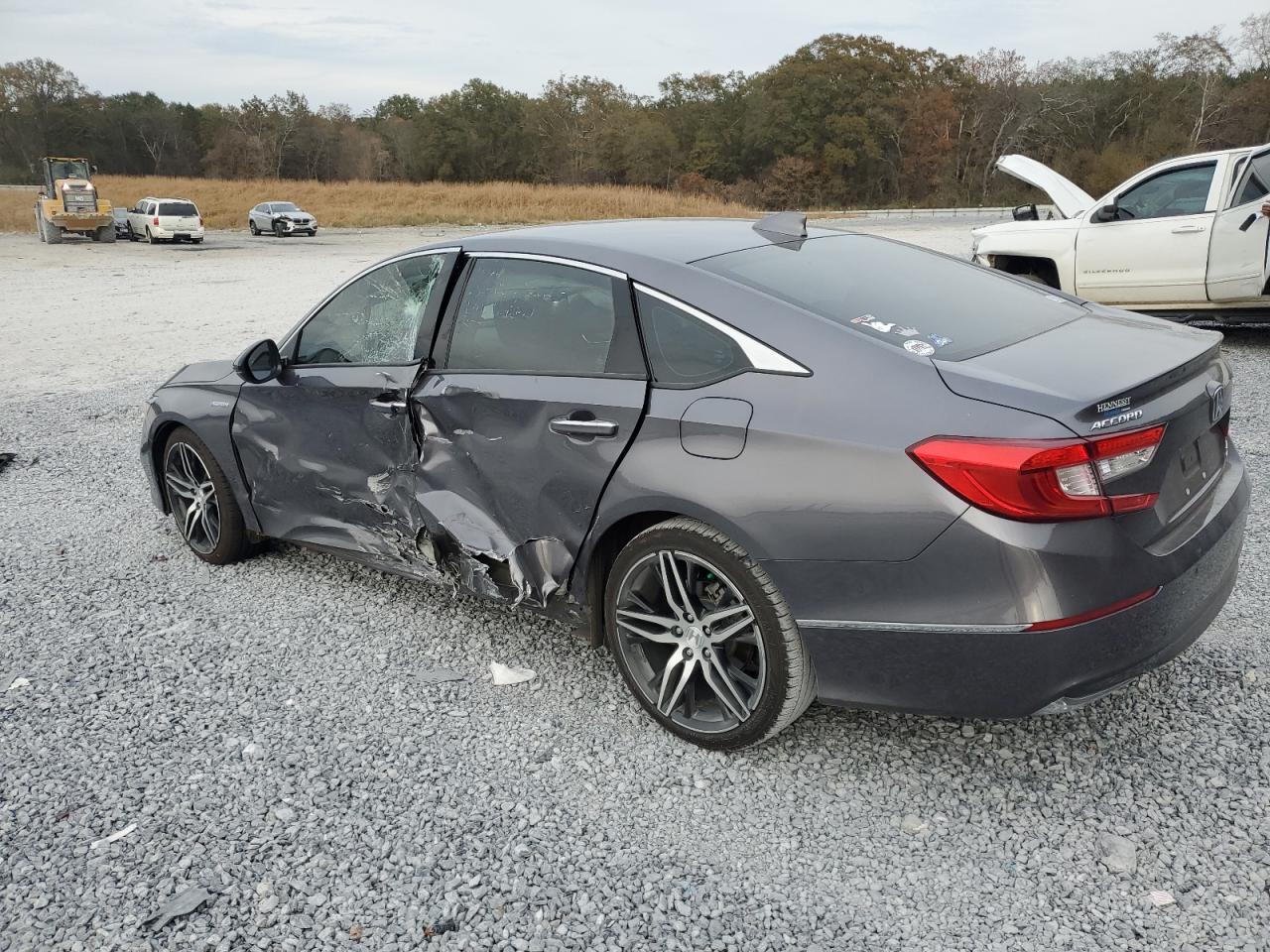 Изображение 2 2021 HONDA ACCORD TOURING HYBRID 2021 с VIN 1HGCV3F99MA018357