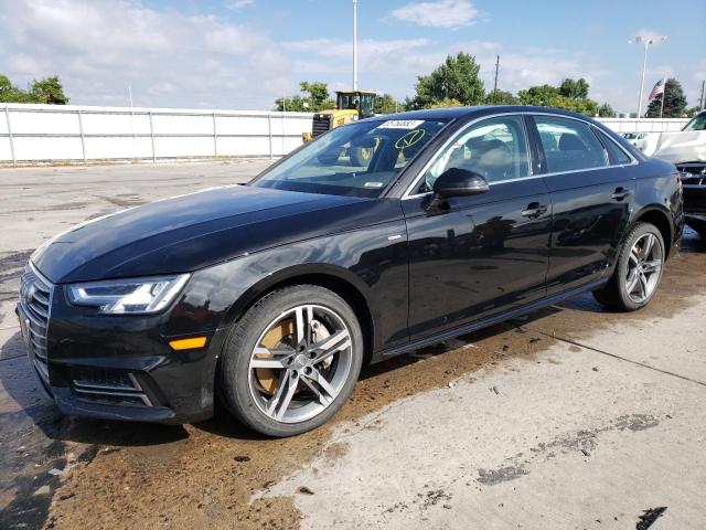 Image 1 of 2018 AUDI A4 PREMIUM PLUS 2018 with VIN WAUENAF41JA208999