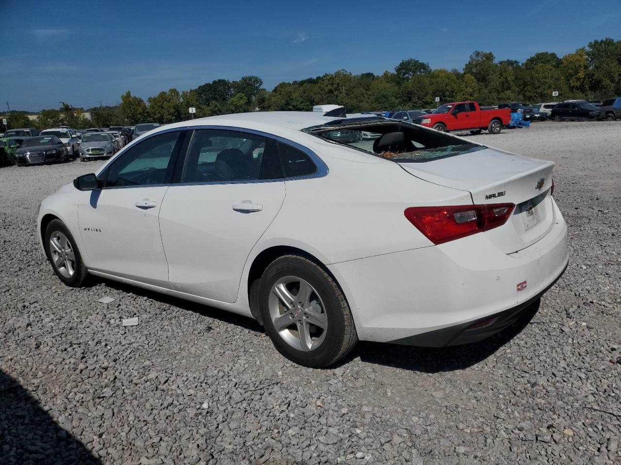 Image 2 of 2021 CHEVROLET MALIBU LS 2021 with VIN 1G1ZC5ST7MF088107