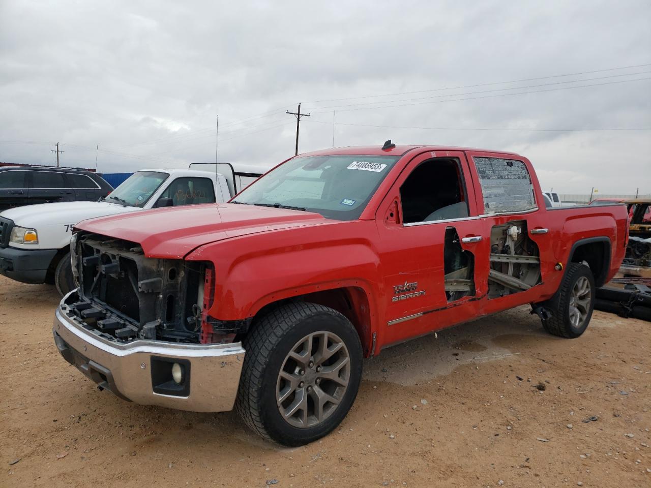 Image 1 of 2014 GMC SIERRA C1500 SLT 2014 with VIN 3GTP1VEC0EG154089